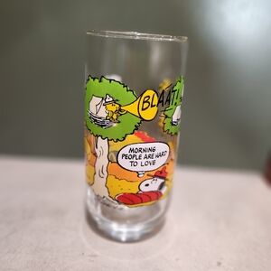 Snoopy Camp Collection glass